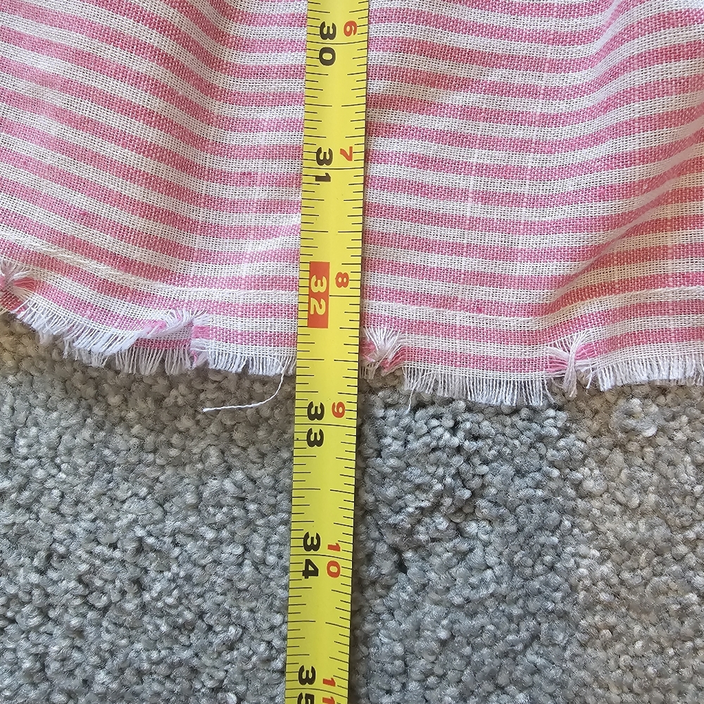 Umgee Pink Striped Tiered Dress - Picture 15 of 16